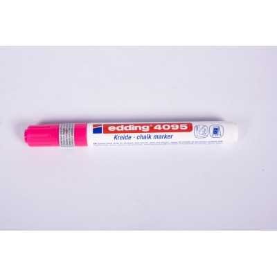Marcador Tiza Liquida ROSA NEON punta redonda 2-3 mm trazo medio Edding