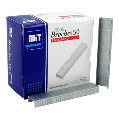 Broche para abrochadora Nº50 x5000 unidades MIT