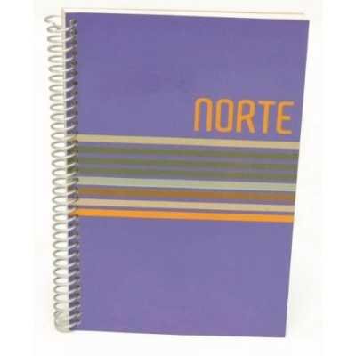 Libreta con espiral 17 x 11 cm rayada x 40 hojas Norte