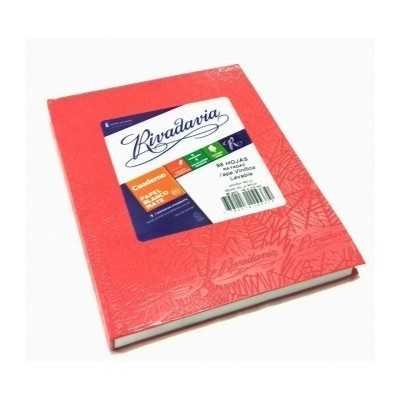 Cuaderno ABC Rayado Rojo x98 Hojas Rivadavia