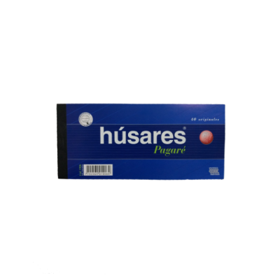 Talonario Pagare  con microimpresión x40 hojas Husares