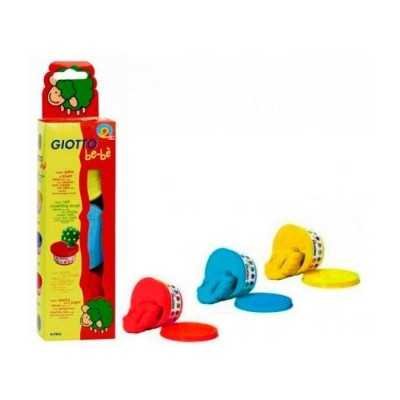 Pasta para jugar Bebe amarillo+azul+rojo GIOTTO