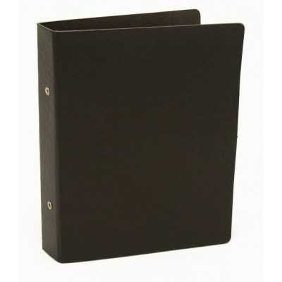 Carpeta esquela 2 anillos de 30 mm fibra negra