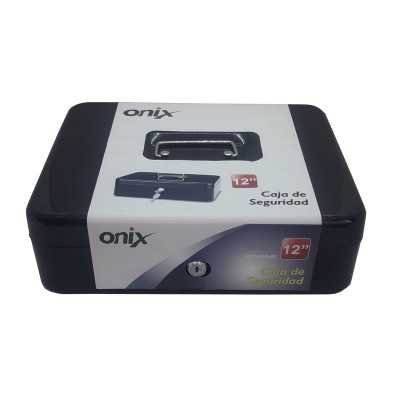 Cofre de valores L" 300 x240 x90 mm Onix"