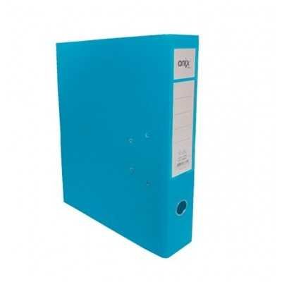 Bibliorato lomo ancho A4 TURQUESA de PVC