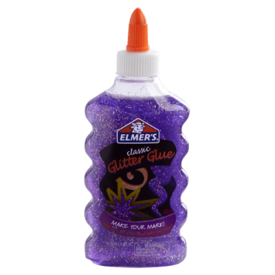 Adhesivo Glitter VIOLETA x177 ml ELMERS