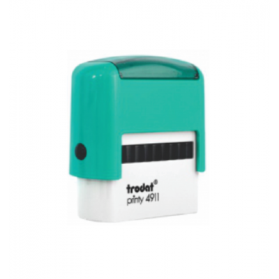 Sello Automático Printy 4911 38x14 mm VERDE Trodat