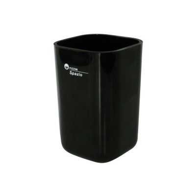 Portalápiz Plástico Spazio NEGRO Pizzini