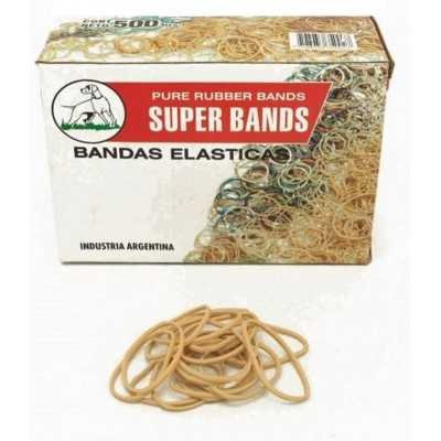 Bandas elásticas de 40 mm caja x500 grs Super Bands