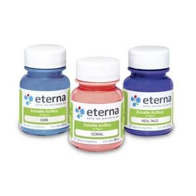 Esmalte Acrílico al Agua  x 50 ml Eterna