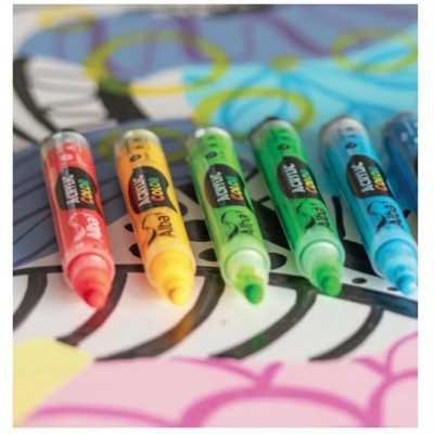 Marcador Acrylic Color trazo 4 mm Alba colores
