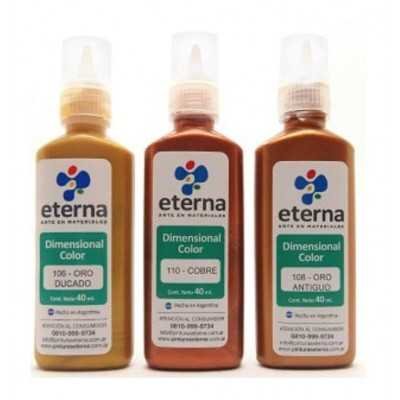 Dimensional Metálico x40 ml Eterna