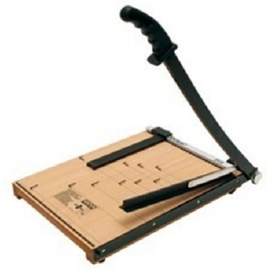 Cizalla a palanca base de madera 25x32cm Z2