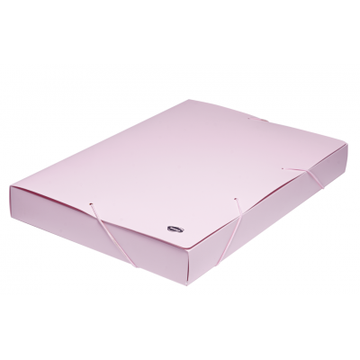 Caja plastica oficio 4 cm con elastico spring Rideo