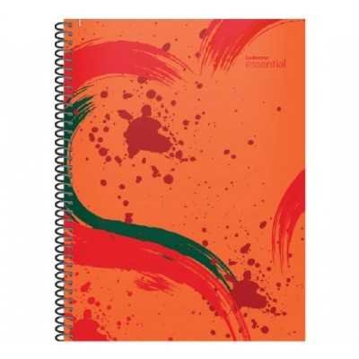 Cuaderno con espiral A4 tapa plastica Essential rojo x 84 hojas rayado Ledesma