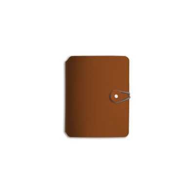 Cuaderno Madison Button A6 mattone rayado Vacavaliente