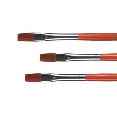 Pincel plano fibra konex Serie 7010 Casan desde N°2