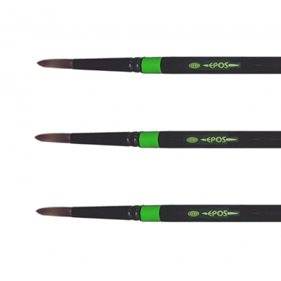 Pincel Sintetico Redondo Serie 63 RS (Apto Oleo) Epos desde Nº00