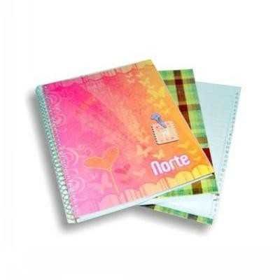 Cuaderno con indice y espiral x84 hojas Norte