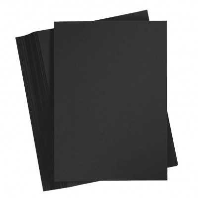 Cartulina 50x70 cm Negra de 220 gramos Erika
