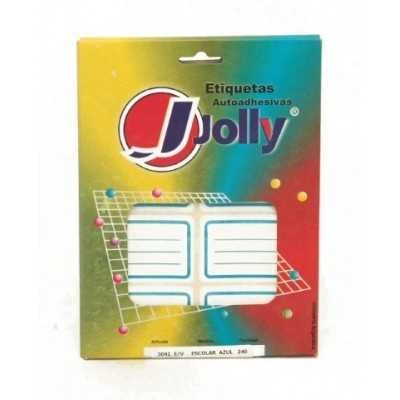 Caja de etiquetas escolar ROJO x 240 unidades Jolly