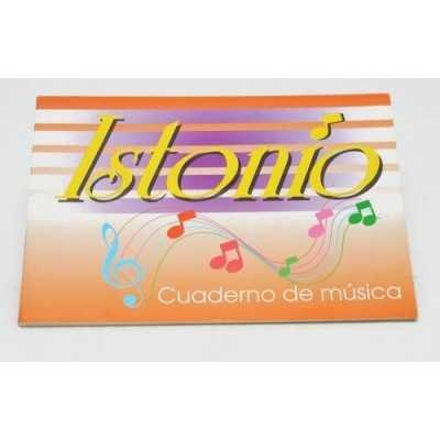 Cuaderno pentagramado x 18 hojas Istonio