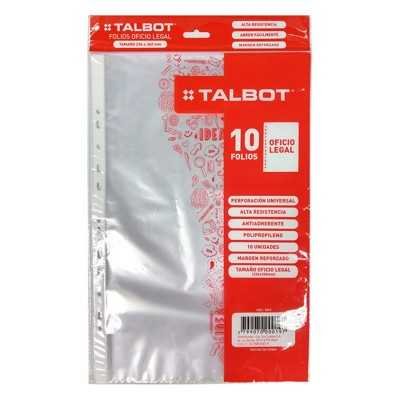 Folios oficio x10 unidades Talbot/ Clover
