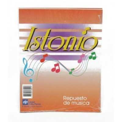 Repuesto nº3 pentagramado x 8 hojas Istonio