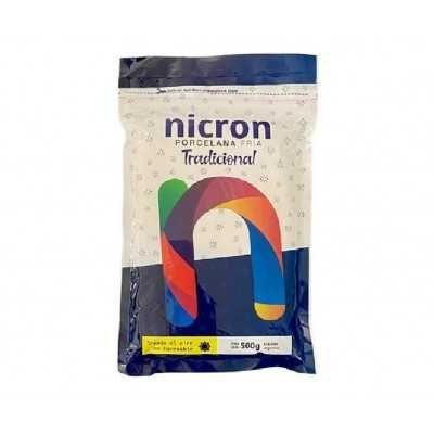 Porcelana en Frío Tradicional x500 Gramos Nicron