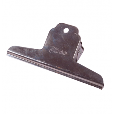 Aprieta papel niquelado de 12 cm Sifap