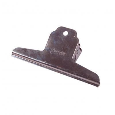 Aprieta papel niquelado de 10 cm Sifap