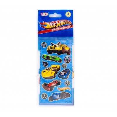 Plancha Stickers Hot Wheels Maco