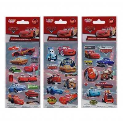 Plancha Stickers Cars Maco