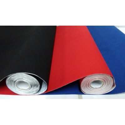 Rollo adhesivo de 45 cm afelpado Negro x 1 metro Self