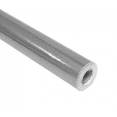 Rollo adhesivo de 45 cm Metalizado Plata x 1 metro Self