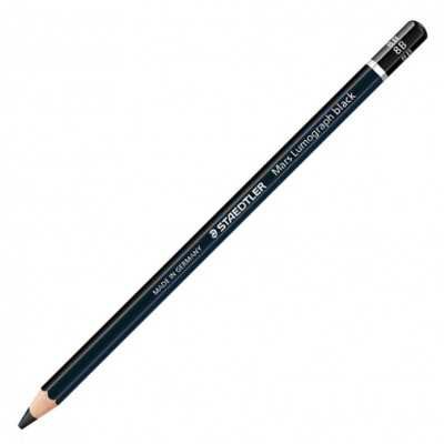 Lápiz de carbón 8B Mars Lumograph Black Staedtler