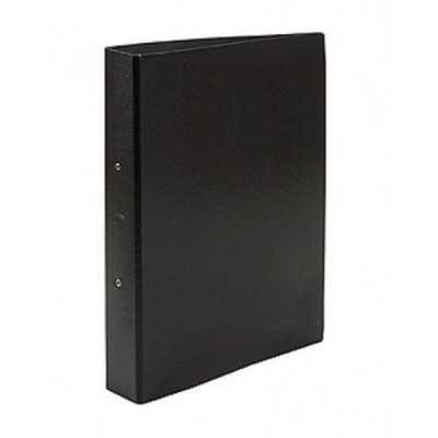 Carpeta oficio 2 anillos de 40 mm fibra negra