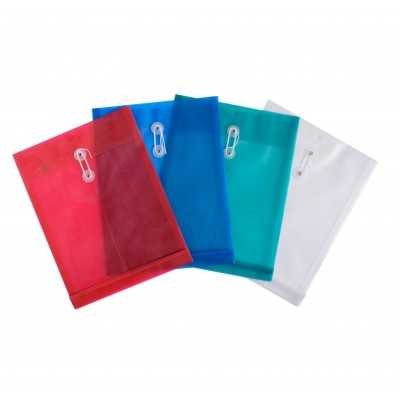 Sobre Plástico A5 vertical con hilo FW