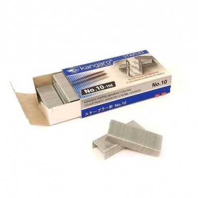 Broche para abrochadora Nº10 caja x1000 unidades Kangaro