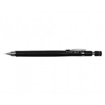 Portaminas 0.7 mm H-327 cuerpo negro Pilot