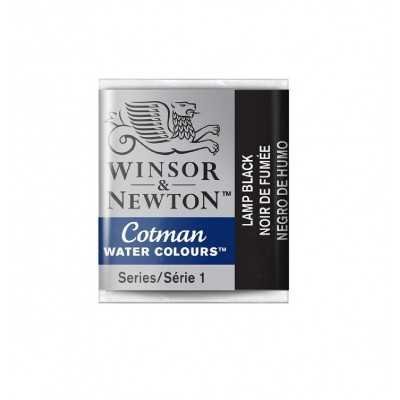 Acuarela Cotman Pan Negro de Humo xhp (medio pan) Winsor & Newton