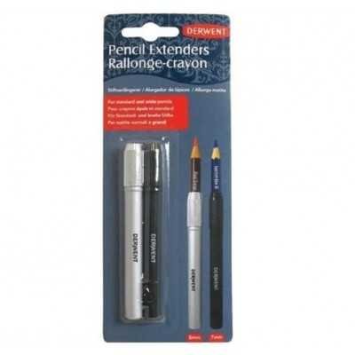 Pencil Extender Metal Blister x2 unidades Derwent