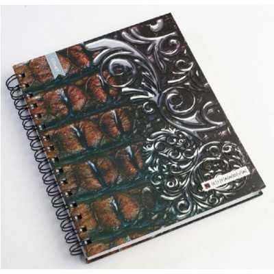 Cuaderno con espiral Esquela Crocco tapas duras x120 hojas rayadas Citanova