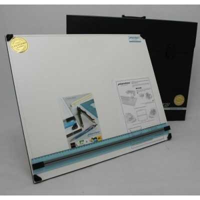 Tablero portatil 50 x 60 cm con atril 5 posiciones+portatablero Plantec