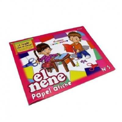Block Nº5 Papel Afiche Color x50 hojas El Nene