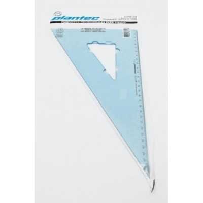 Escuadras acrilicas 30x 60gds. Plantec