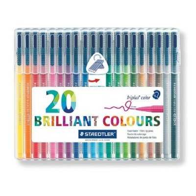 Set Marcador Triplus Fibre Pen 323 x20 unidades Staedtler
