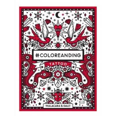 Libro para pintar Coloreanding Tattoo V&R Editoras