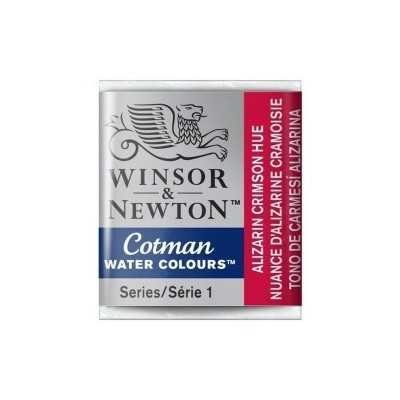 Acuarela Cotman Pan Carmesí de Alizarina xhp (medio pan) Winsor & Newton