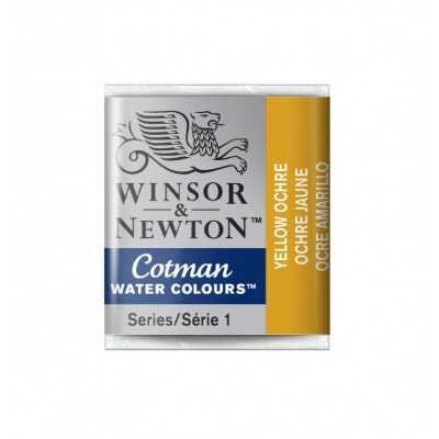 Acuarela Cotman Pan Ocre Amarillo x hp (medio pan) Winsor & Newton